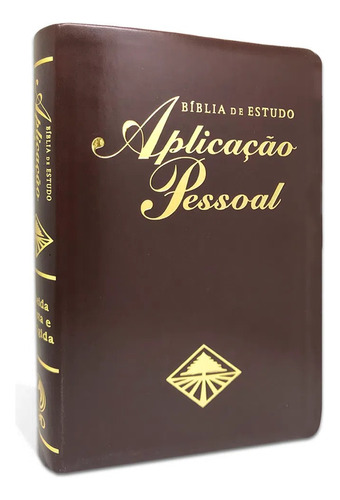 Bíblia De Estudo Aplicação Pessoal, De Almeida Revista E Corrigida. Editorial Cpad, Tapa Mole En Português