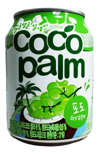 Jugo Coco Palm 238 Ml Coreano Importado Exclusivo