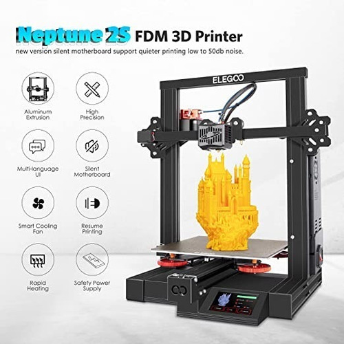 Imagem 3 de 5 de Impressora 3d Elegoo Neptune 2s - Fdm