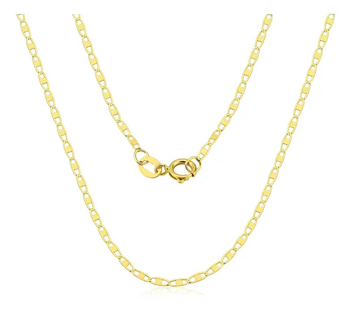 Corrente Masculina Piastrine Maciça Em Ouro 18k 750 60cm