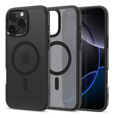 Capa Spigen Ultra Hybrid Magfit P/ iPhone 16 Pro Max Black