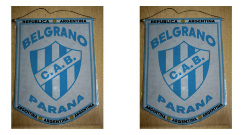 Banderin Mediano 27cm Belgrano San Nicolás