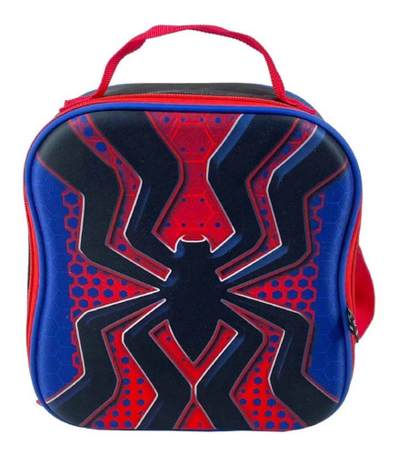 Kit Mochila Carrinho Infantil Escolar Spider 3 Pçs No Limits