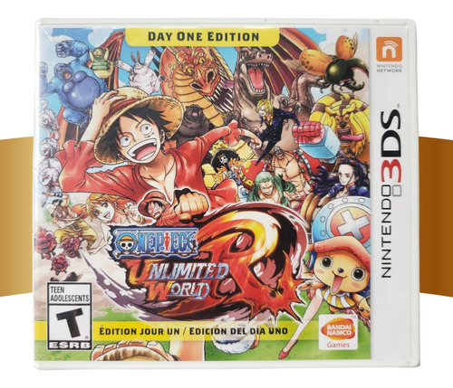One Piece Unlimited World Red 3ds Jogo Original Novo Lacrado