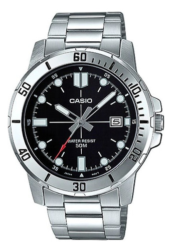 Reloj Casio Quartz Mtpvd01 1e Hombre Acero Inoxidable 