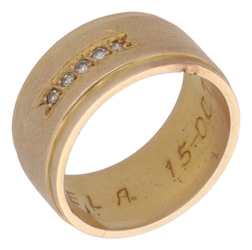 Argolla De 14k Oro Amarillo, 7.1 Gramos