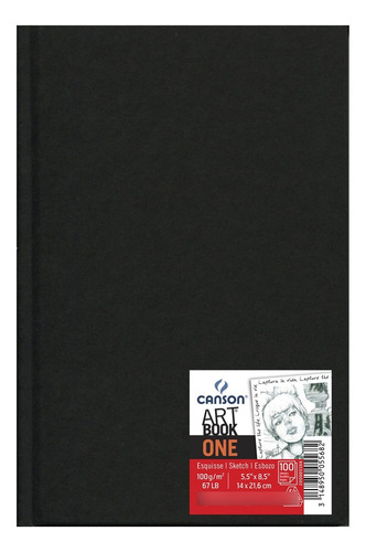 Caderneta Artbook One Estilo 100g A5 98fls Canson