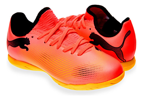 Chuteira Infantil Futsal Future 7 Play Puma