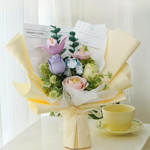 Kit De Construcción De Ramas De Flores Con Embalaje Hacer