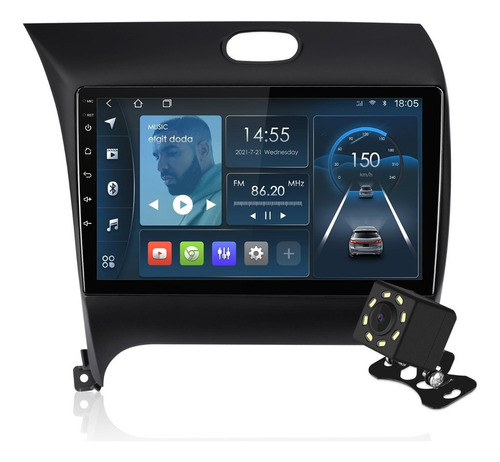 Radio De Coche Isudar 1+32 G Para Kia/k3/cerato Forte 2013-2