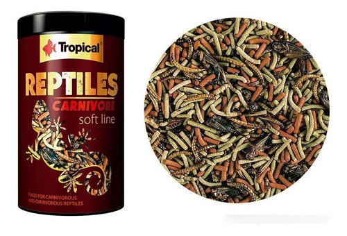 Ração Tropical Soft Line Reptiles Carnivore 65g Tartaruga