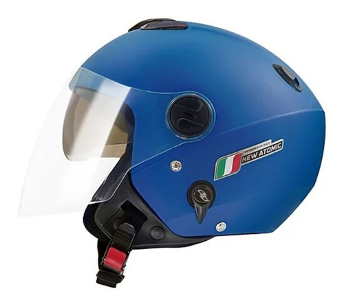 Capacete New Atomic Azul Tam. 58 - Cap-715skb Pro Tork