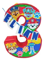 Comprar Piñata Numero Paw Patrol Niñas Niñas