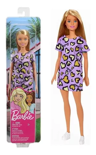 Barbie Fashionista, Muñeca Chic Vestido Juguete Años (Mattel FJF15) | lagear.com.ar