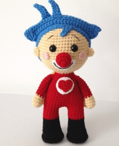 Muñeco Amigurumi Payaso Plim Plim