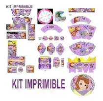 Comprar Kit Imprimible Princesa Sofia  Tarjetas Princesita