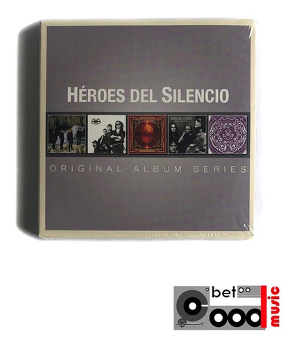 Cd Héroes Del Silencio- Box Set De 5 Cd´s - Nuevo Importado