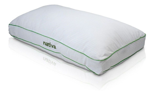 Imagen 1 de 2 de Almohada Nativa Fibra Dalia 90x40 Super Mullida!!