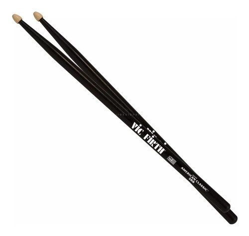 Baqueta Vic Firth American Classic 5b Preto Made In Usa