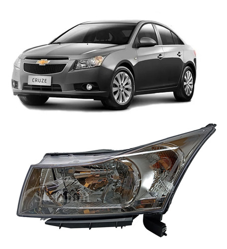 Farol Dianteiro Esquerdo Cruze 2012 2013 2014 Chevrolet