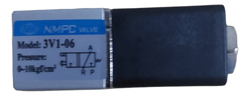Valvula Neumática 3 Vías 2 Pos 1/8   3v210-06 220 V Nmpc 
