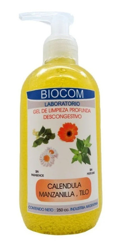 Gel De Limpieza Profunda - Descongestivo X 250 Gr - Biocom