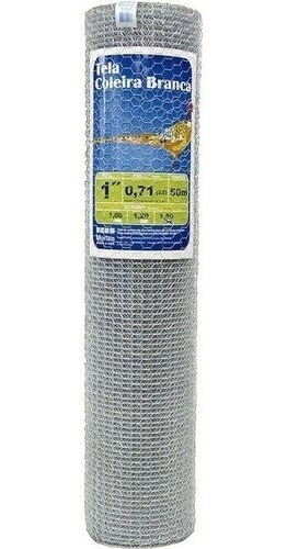 Arame Tela Pinteiro Galvanizada Fio 22 1,5m X 50m - R F
