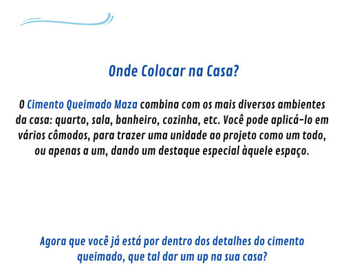 Massa Efeito Cimento Queimado Cores 5,6kg