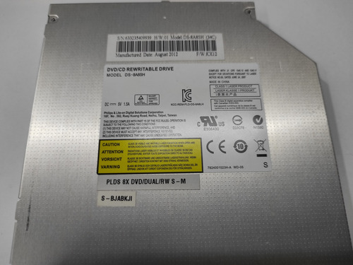 Imagem 3 de 4 de Drive De Cd Dvd Notebook Itautec Infoway A7520/a7420