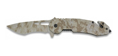 Navaja Táctica Albainox Arid Camo 8,8cm  #19731 Camuflaje 