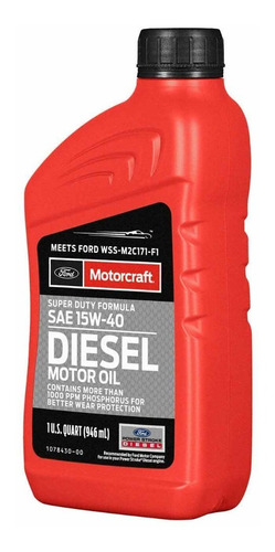 Imagen 2 de 5 de Aceite Motor Mineral 15w40 Diesel Motorcraft