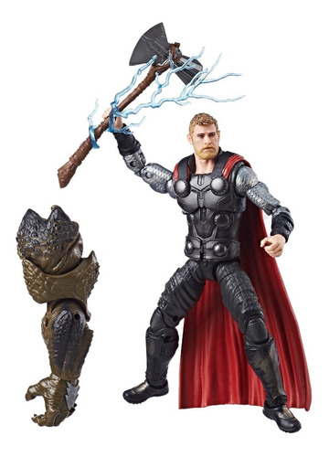 Figura De Acción Thor Los Vengadores De Marvel Legends