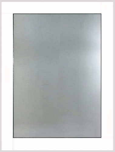 Espejo Marco Vidrio Color Blanco 60x80 Vertical U Horizontal