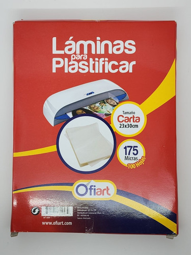 Laminas Para Plastificar Carta 