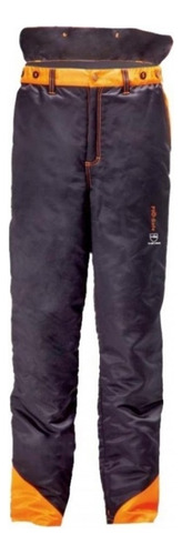 Pantalon Motosierra Negro Y Naranja - Seguridad Laboral