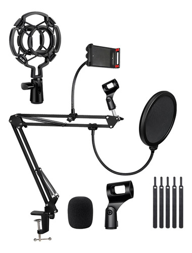 Suporte De Microfone Cantilever Nb35 Suspensão Opção 4