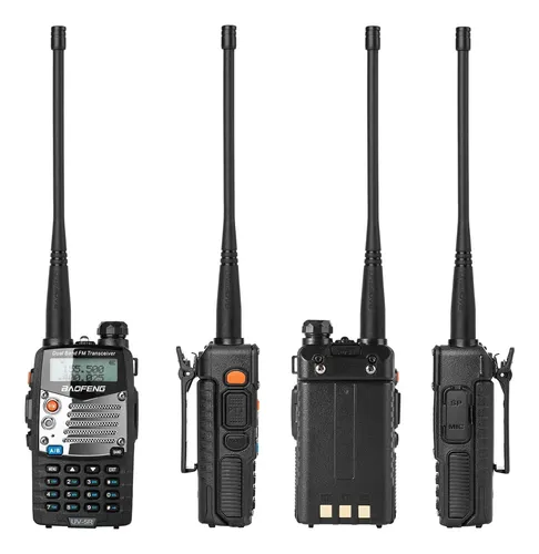 Baofeng Uv-5r - Radio De Mano De 8 W, Radio Bidireccional D.