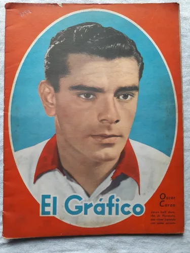 Revista El Grafico N° 1297 Año 1944 Oscar Corzo Huracan (Usado)