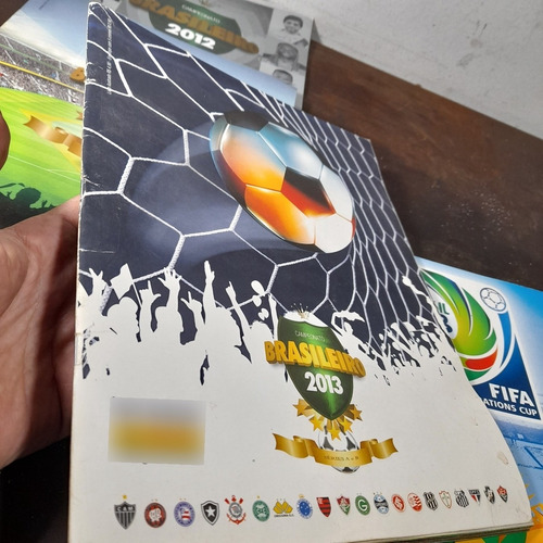 Imagem 6 de 8 de 6 Álbuns Panini Poucas Figurinhas Com 3 Camp Brasileiro