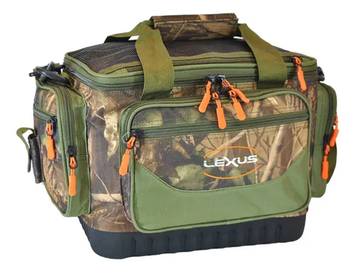 Bolso De Pesca Lexus Camuflado Base Rigida Realtree