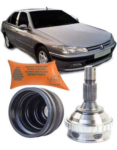 Junta Homocinetica Peugeot 405 E 306 1.8 E 2.0 16v Com Abs