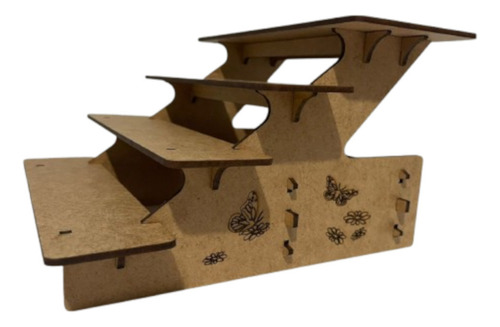Expositor Mdf 4 Andares Para Trufas De Chocolate