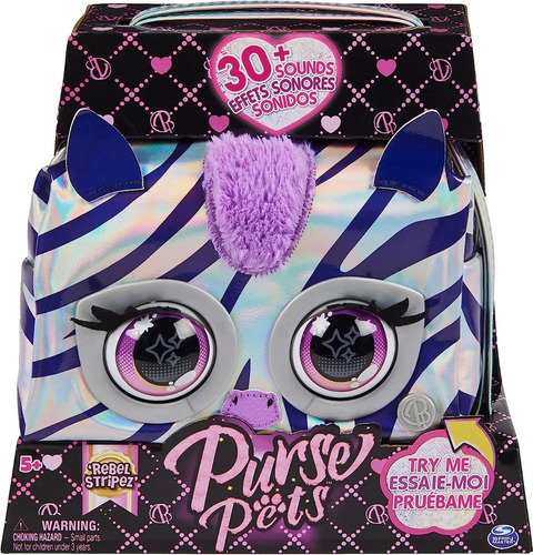 Bolso Interactivo Purse Pets +30sonidos Mueve Ojos A Elegir!