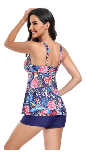 Traje Baño Traje Baño Una Pieza Para Mujer Estampado