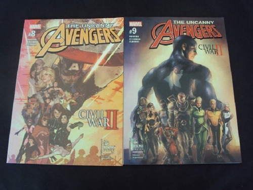 Pack The Uncanny Avengers (2 Ejs) Civil War 2