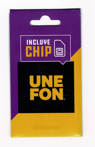 2 Chips Unefon Ilimitado Recarga De $100 Incluida + Regalo