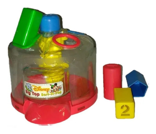 Juego Juguete Encastre Bebe Disney Original