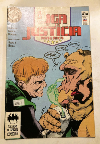 Comic Dc: Liga De La Justicia America #31. Ed. Perfil