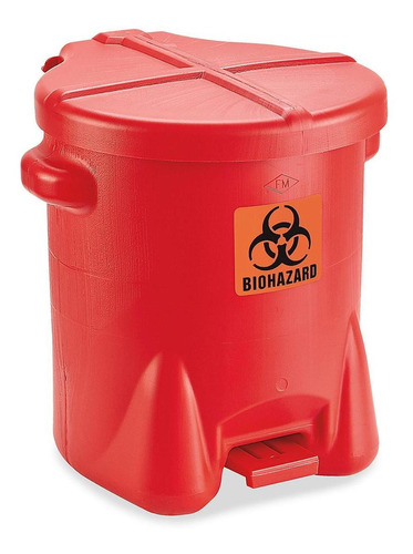 Bote Para Residuos Biopeligrosos - 53 L - Uline