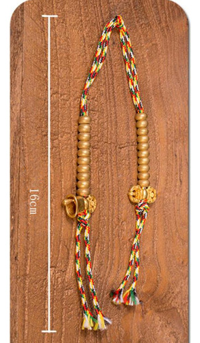 Copper Bell & Vajra Prayer Counters Con Borla